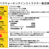 カワハラウォーキング養成講座　エクササイズ講座・検定試験（ステップ１）